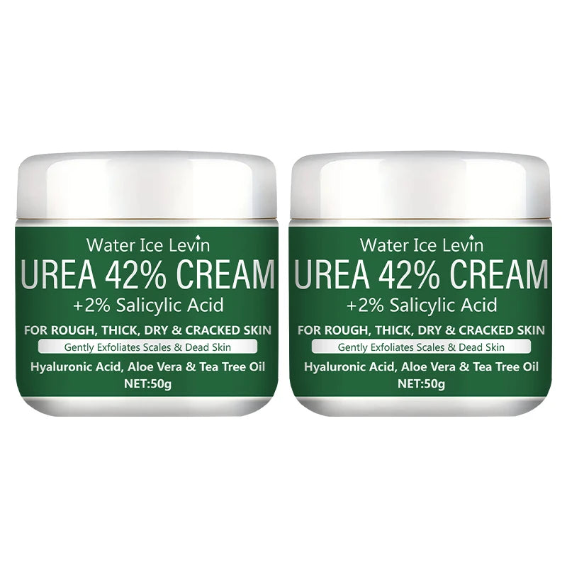Urea & Salicylic Acid Cream – 42% Urea + 2% Salicylic, Deep Moisturizing for Hands & Feet