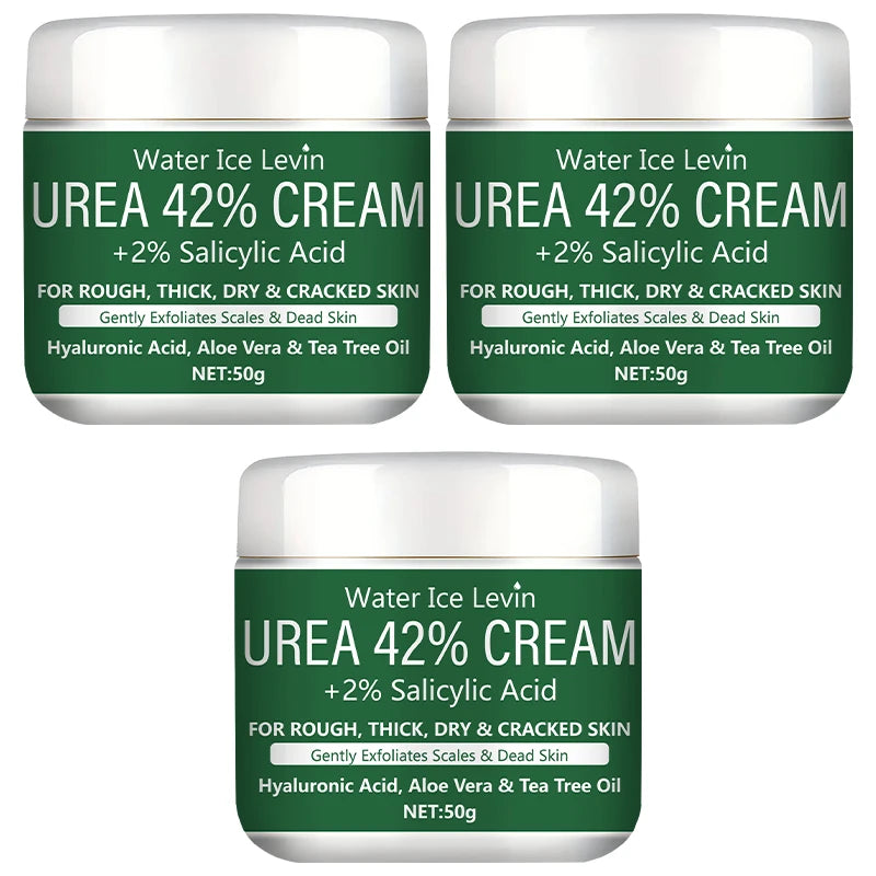 Urea & Salicylic Acid Cream – 42% Urea + 2% Salicylic, Deep Moisturizing for Hands & Feet