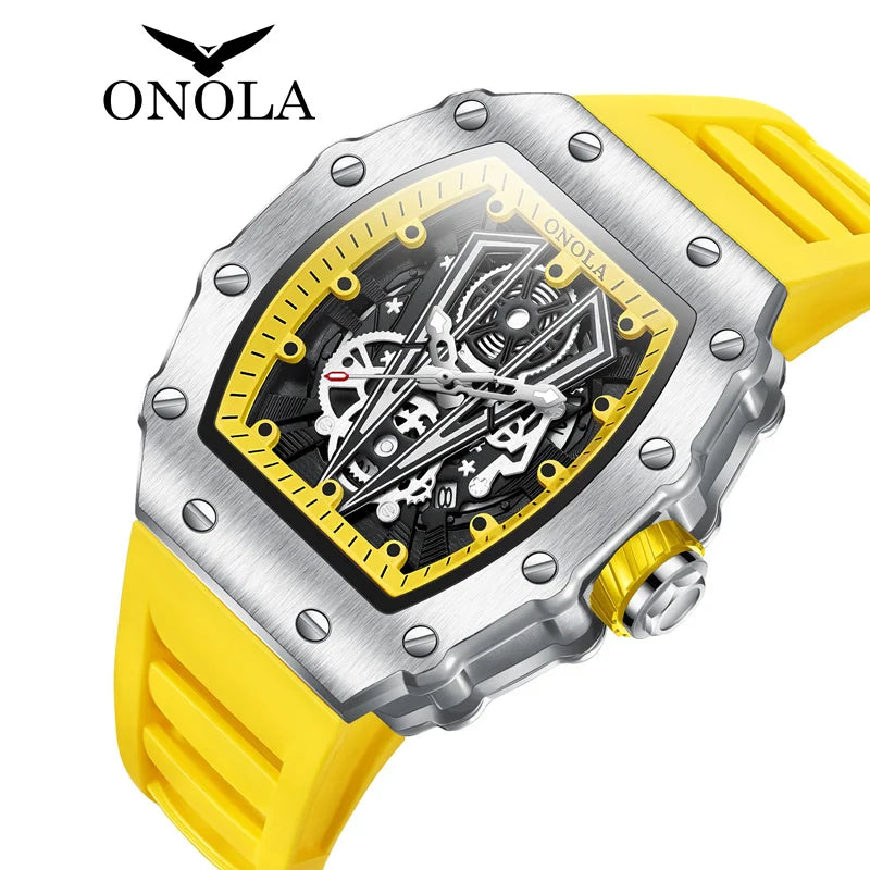ONOLA Men's Watch – Quartz, Sports, Waterproof, Luxury Dress Watch