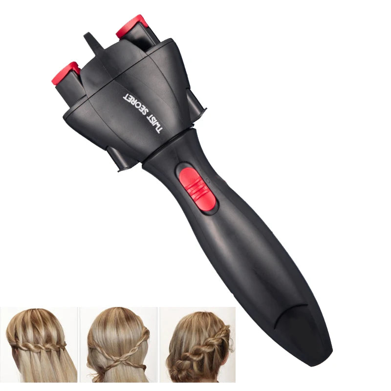 Automatic Hair Braider – Twist, Knitting & Crochet Braids DIY Styling Tool