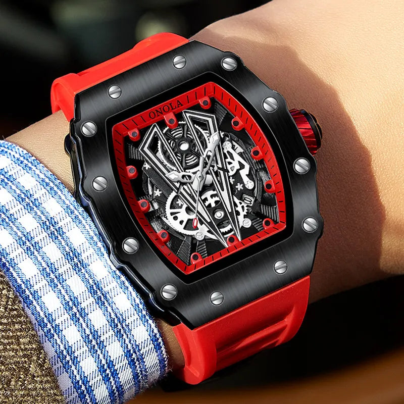 ONOLA Men's Watch – Quartz, Sports, Waterproof, Luxury Dress Watch