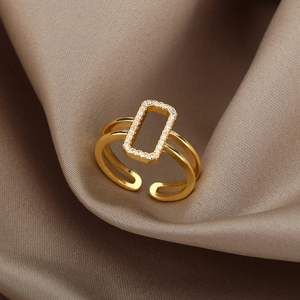 Gold Color Turkish Evil Eye Ring for Women
