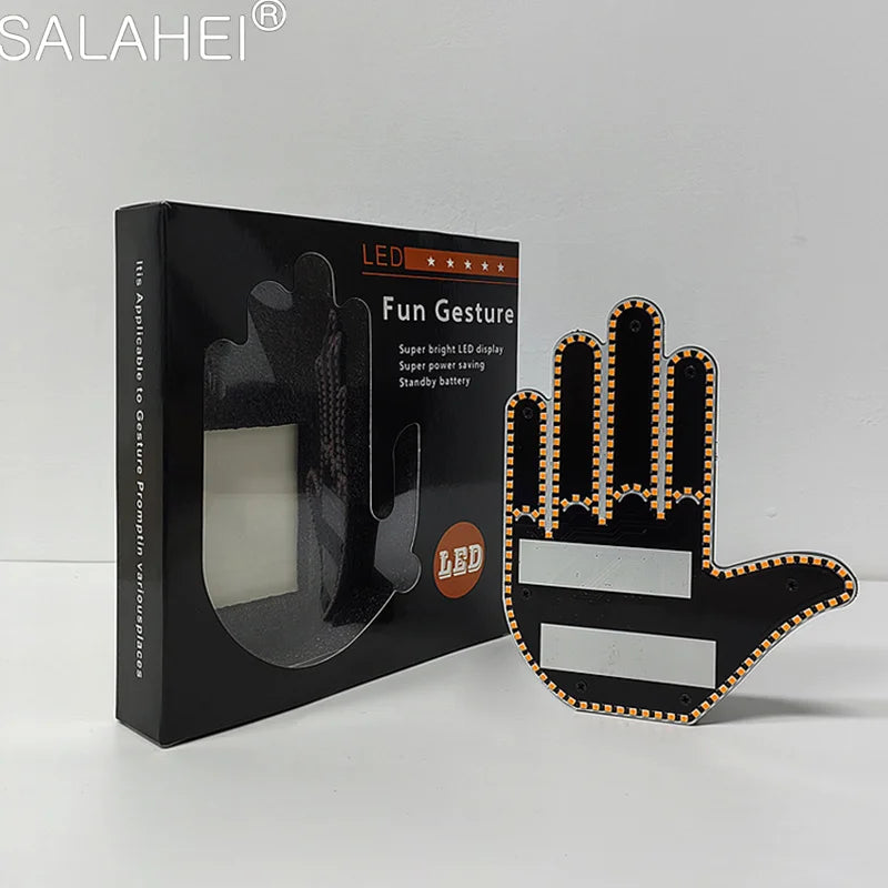 Hand Gesture LED Finger Light for Car with Remote