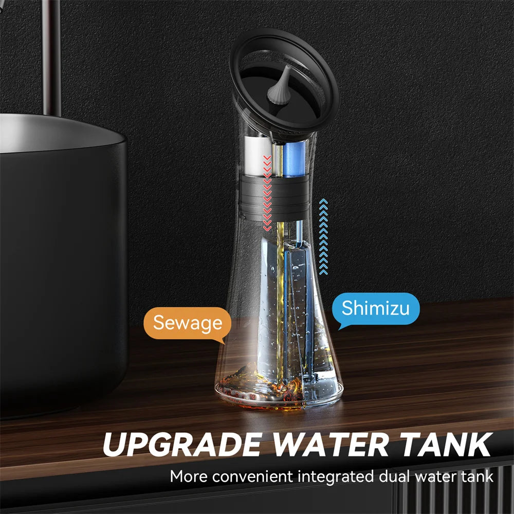 Electric Ear Wax Removal Tool – Water-Powered, 3 Pressure Settings, Ear Cleaner for Adults & Kids