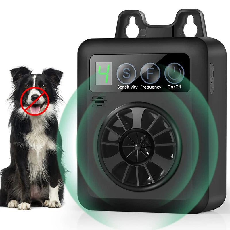 Ultrasonic Dog Repeller – Automatic Bark Control & Training Device