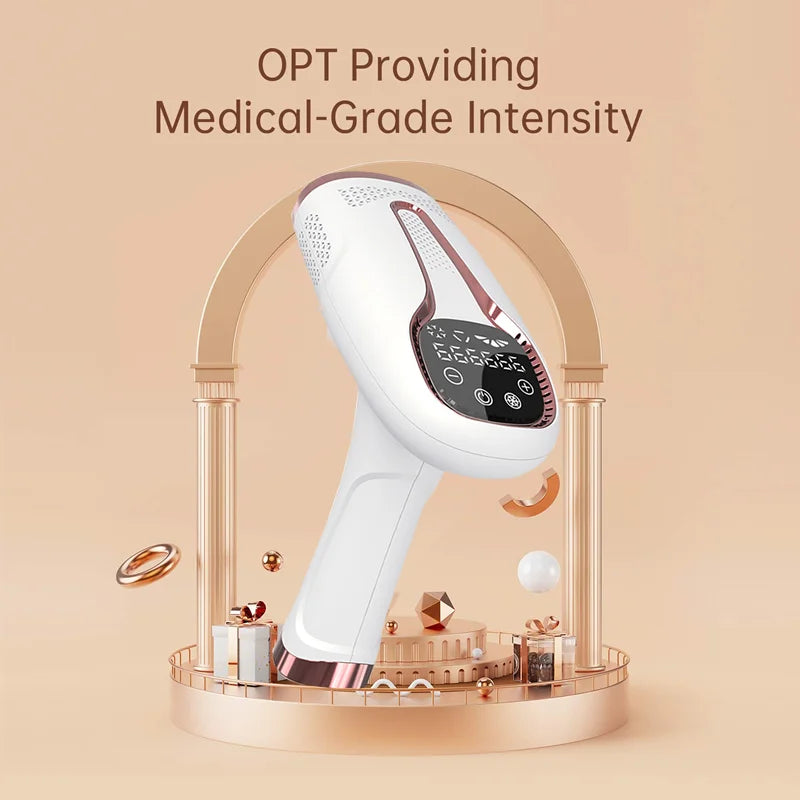 900,000 Flashes IPL Hair Removal System – Painless Permanent Epilator for Women