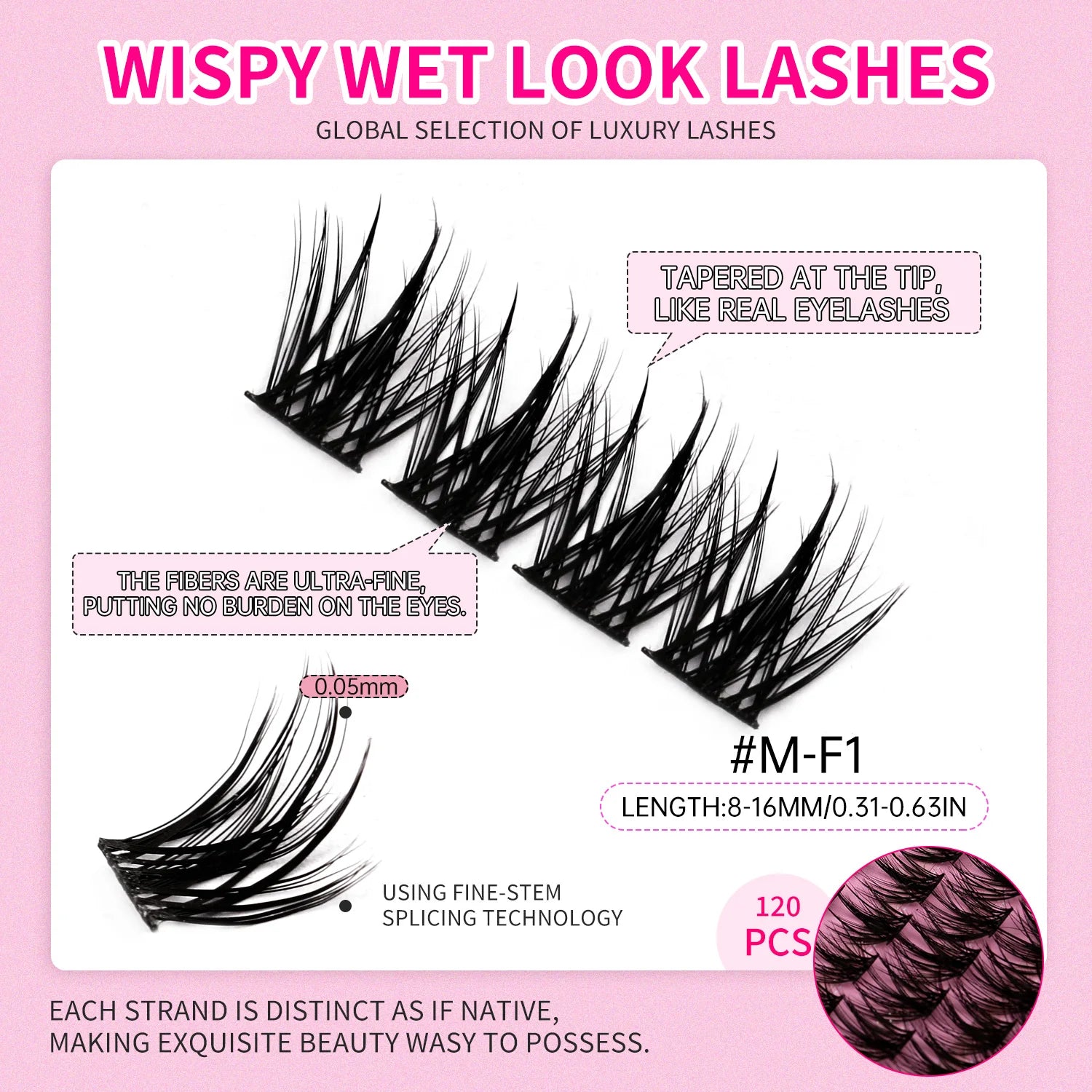 Veltrinay DIY Lash Kit – Natural Volume, Includes Tweezers & Glue, Salon-Quality at Home