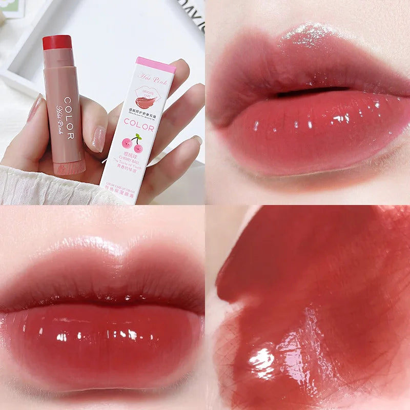 Colored Moisturizing Lip Balm – Hydrating, Reduces Lip Lines, Anti-Dry
