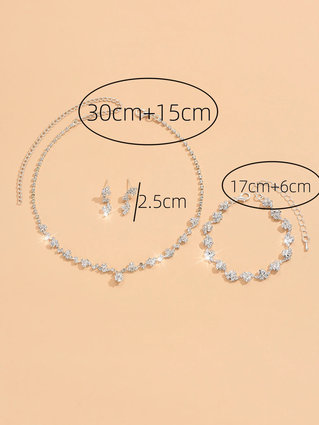 Fleur Élégante – 4-Piece Jewelry Set