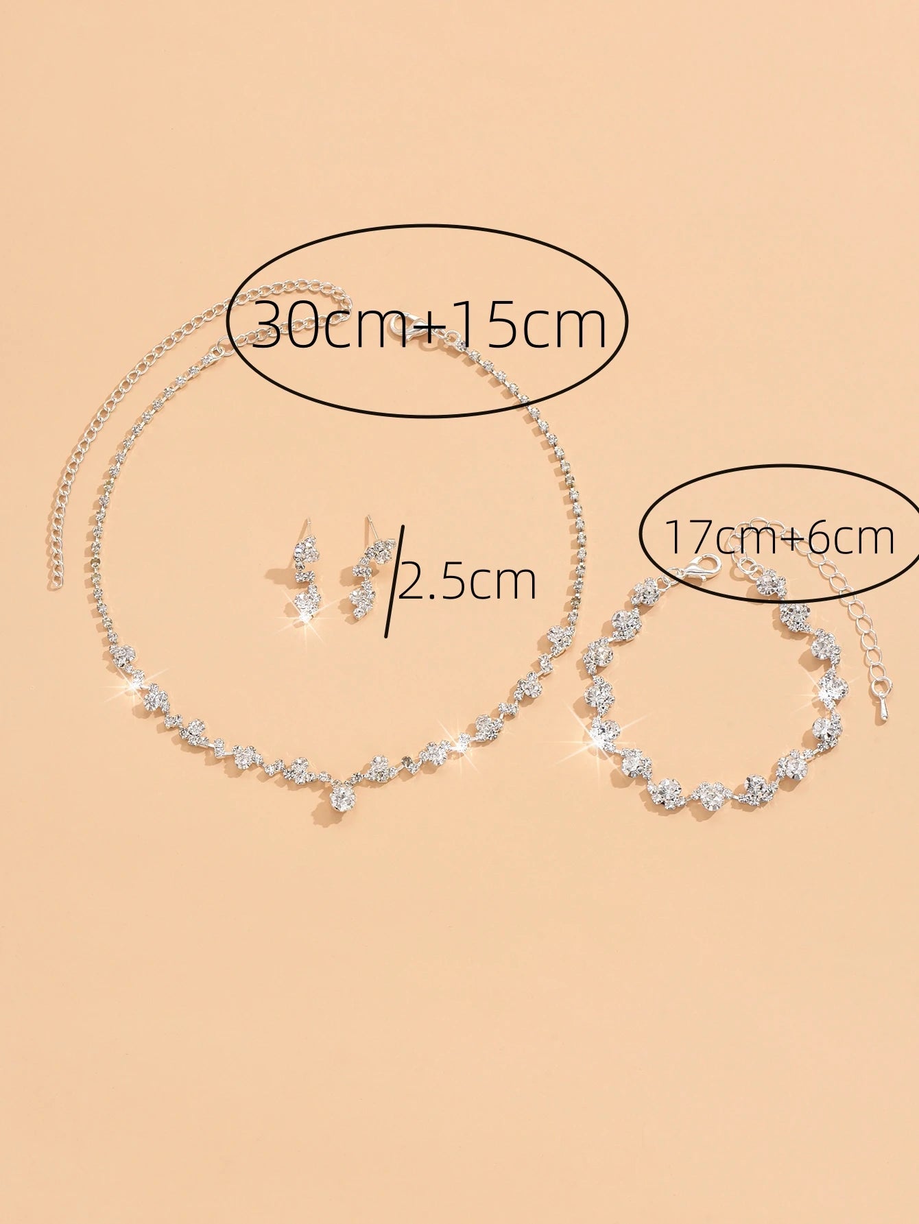 Fleur Élégante – 4-Piece Jewelry Set
