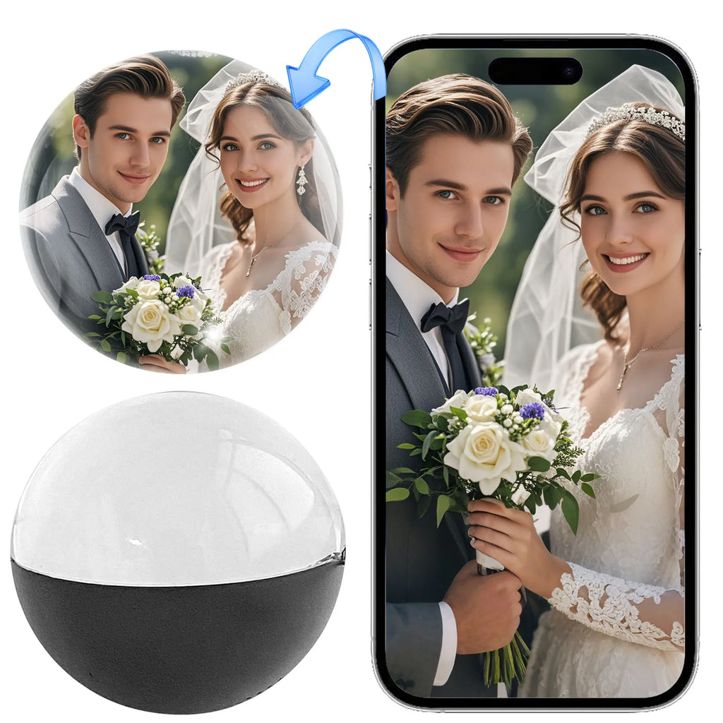 3D Crystal Ball Video Player – Customizable 2.7" Display