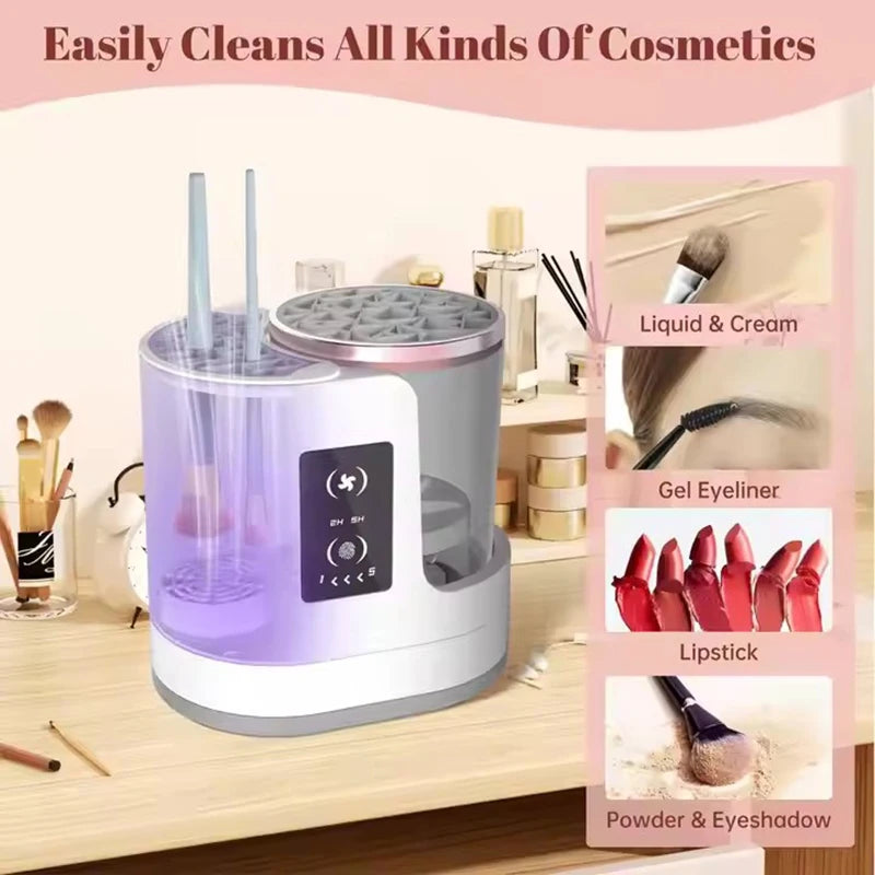3-in-1 Electric USB Makeup Brush Cleaner & Dryer