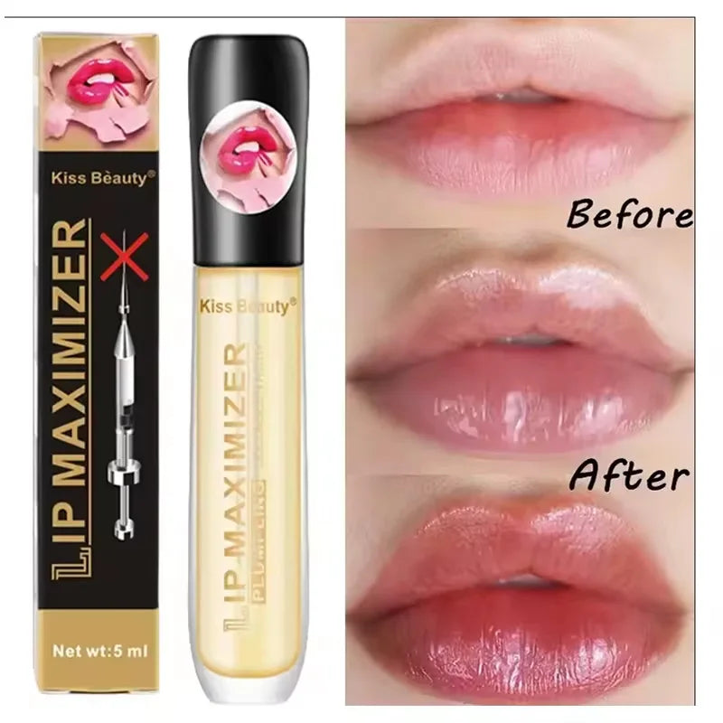 Lip Plumper Serum – Volumizing, Moisturizing, Brightening, Reduces Fine Lines