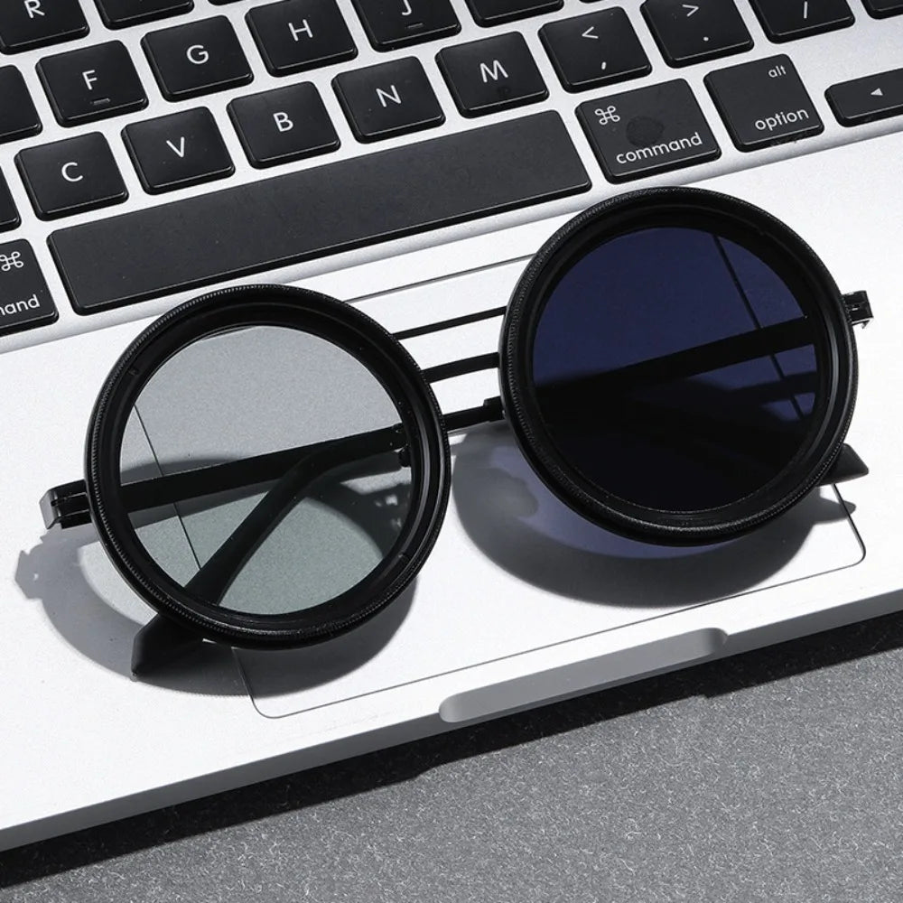 Handmade ND9 Polarized Adjustable Sunglasses for Fishing & UV Protection