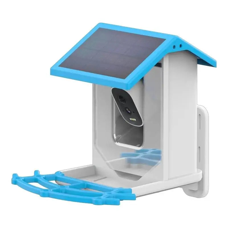 Smart Bird Feeder with Camera – 2K HD, AI Bird Identification, Solar Powered