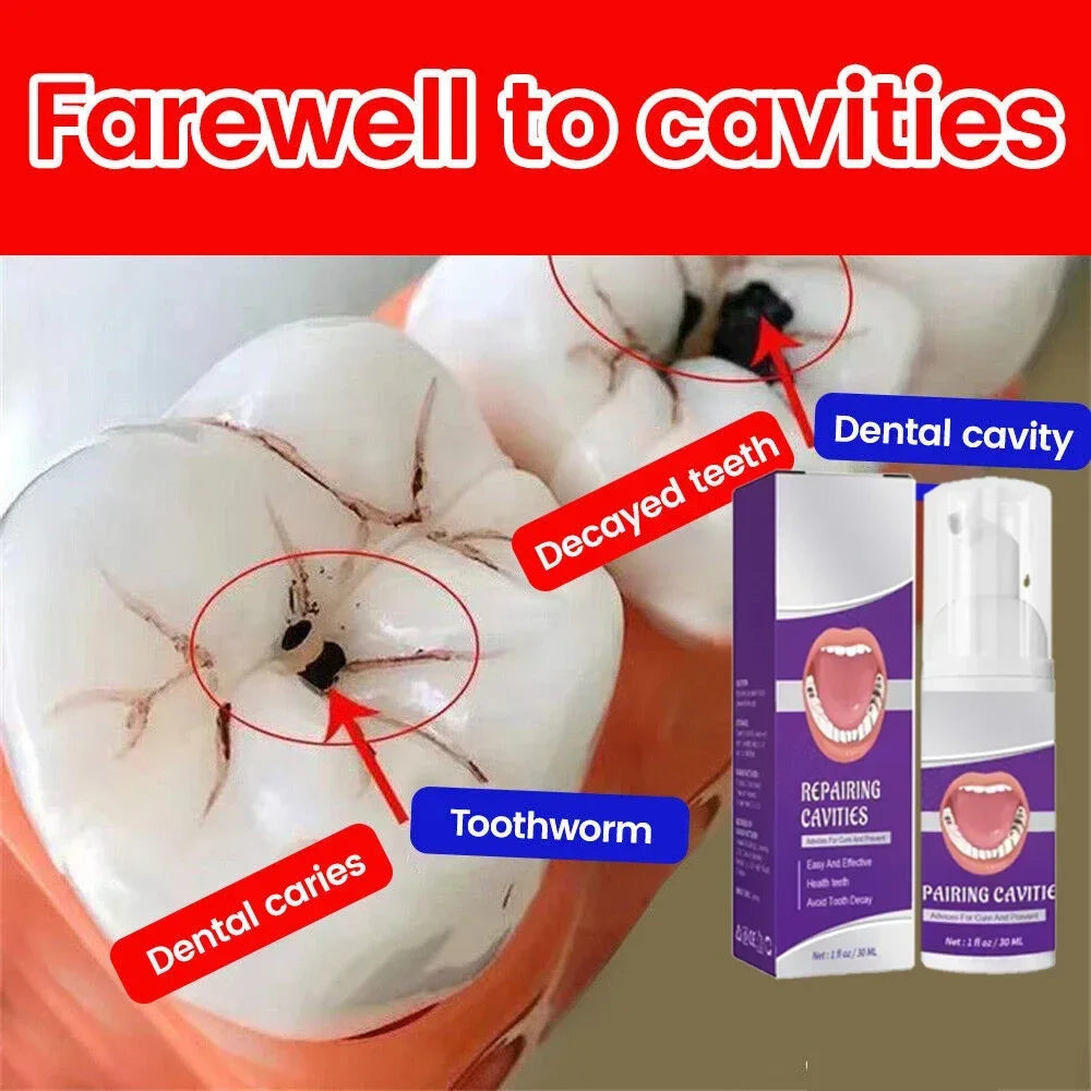 Teeth Whitening & Care – Removes Plaque, Cavities, Treats Periodontitis