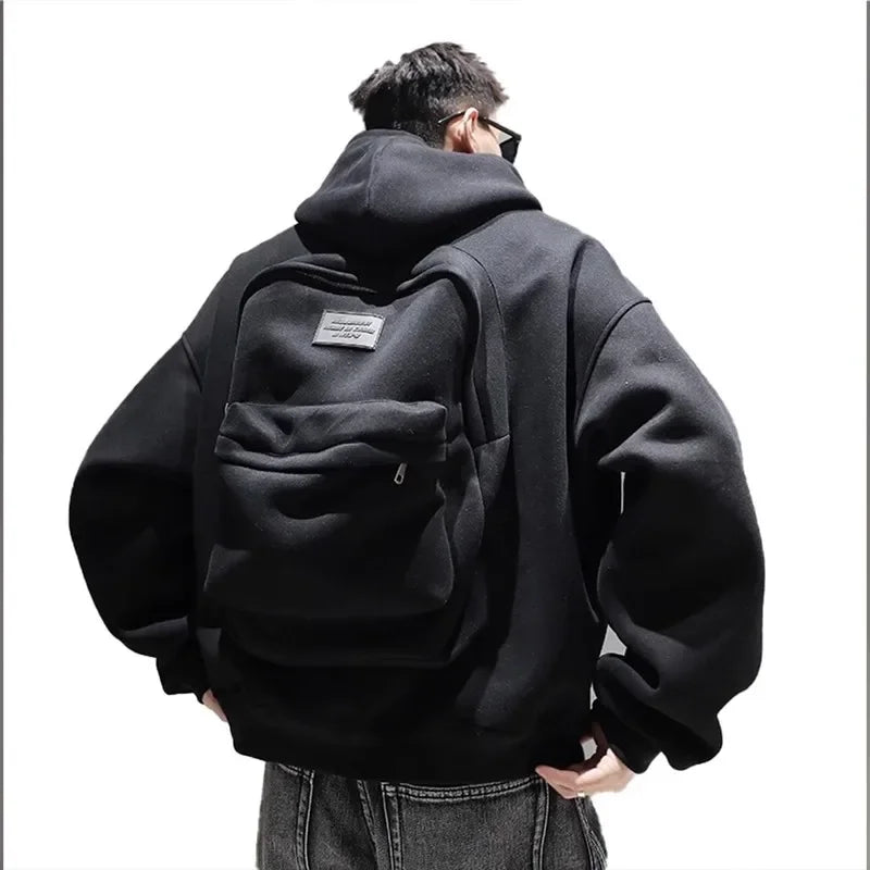 American Style Casual Loose Men’s Hoodie – Spring/Autumn