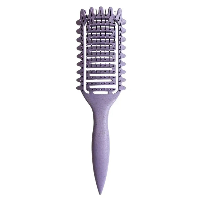 Curl Define Styling Brush – Hollow, Detangling, Wet & Curly Hair, Curls Shaping Tool