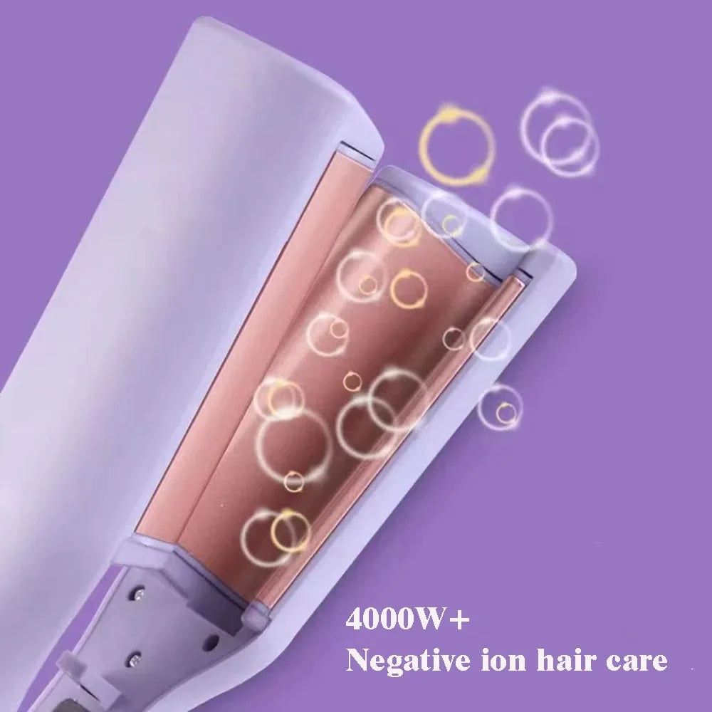 32MM Electric Hair Curler – Egg Roll, Deep Wave, Fast Heating, 4 Adjustable Temperatures