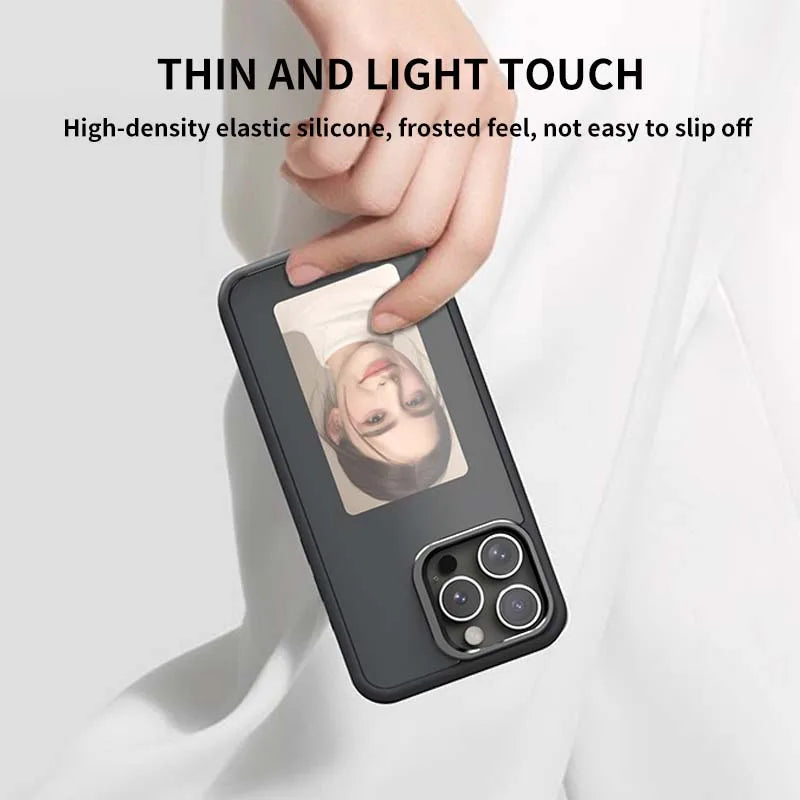 E-Ink NFC DIY Phone Case for iPhone 15/16/17 Pro Max