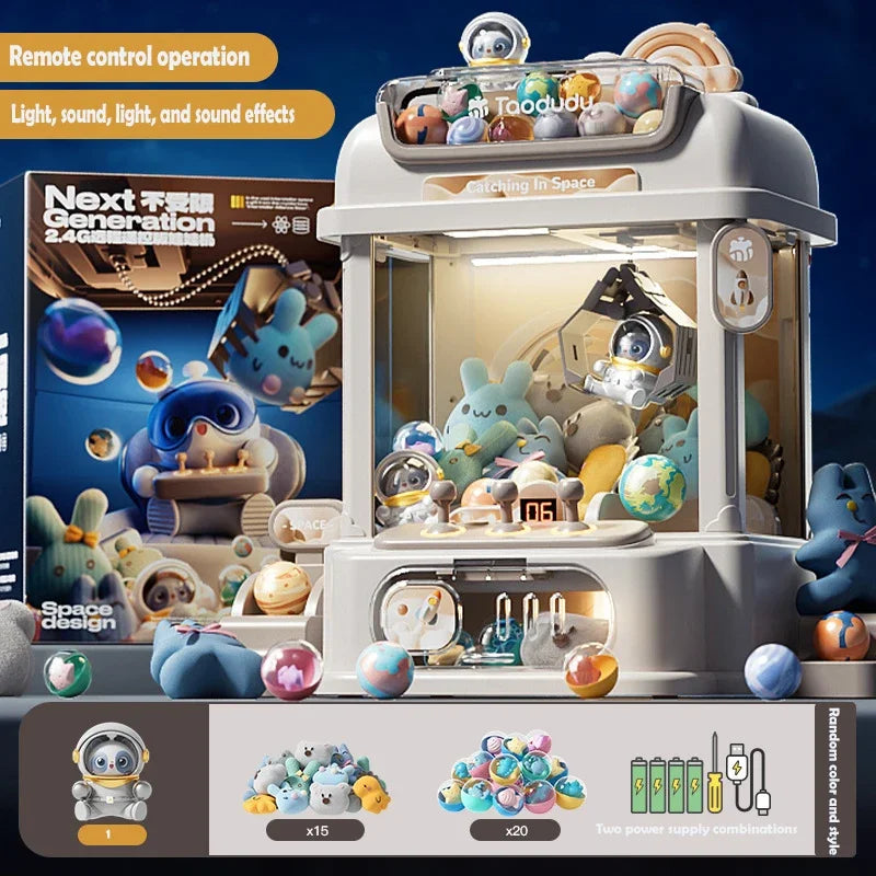 Mini Claw Machine – Coin Operated Toy with Music, Kids Xmas Gift