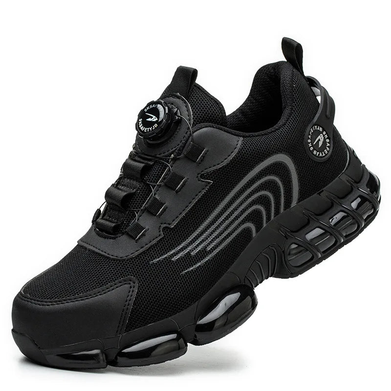 Work Boots – Steel Toe, Puncture-Proof, Non-Slip, Tactical Safety Shoes for Men & Women