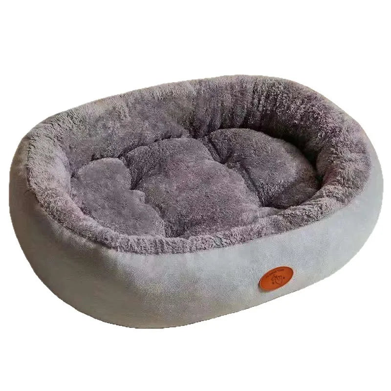 Oval Pet Nest – Summer Cool & Winter Warm, for Medium & Large Dogs and Cats