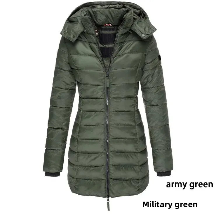 🧊 Winter Cotton Jacket – Manteau Chaud Coréen Élégant