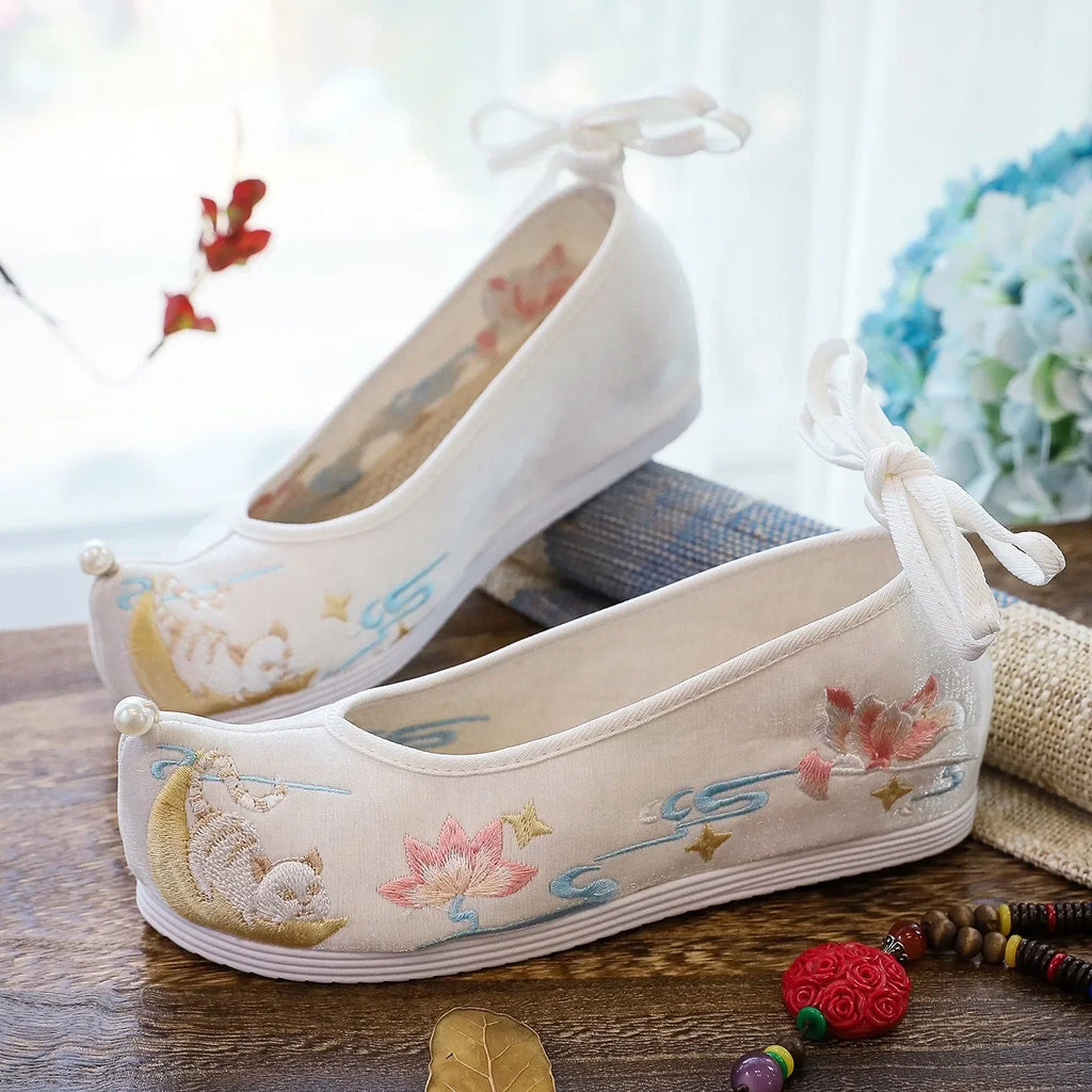 Chasing Moon Hanfu Cotton Shoes