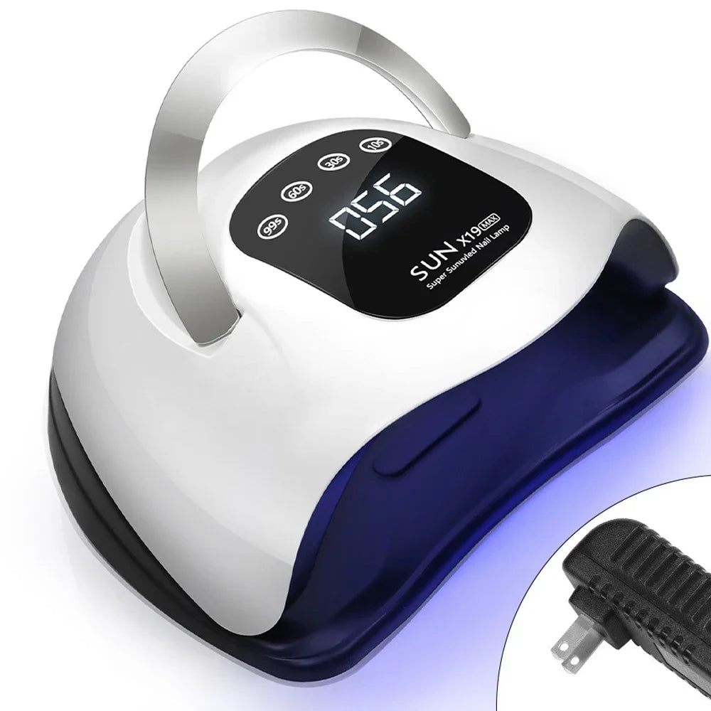 320W Professional Nail Lamp – 72 LEDs, UV Gel, LCD Display, Manicure & Salon Use