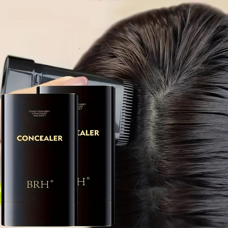 2-in-1 Hair Dye Stick with Comb – Quick Gray Coverage, Long-Lasting Temporary Color