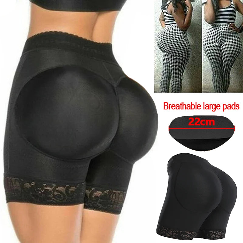 Hip Enhancer Padded Panties – Sexy Buttock Shapewear, Hourglass Silhouette