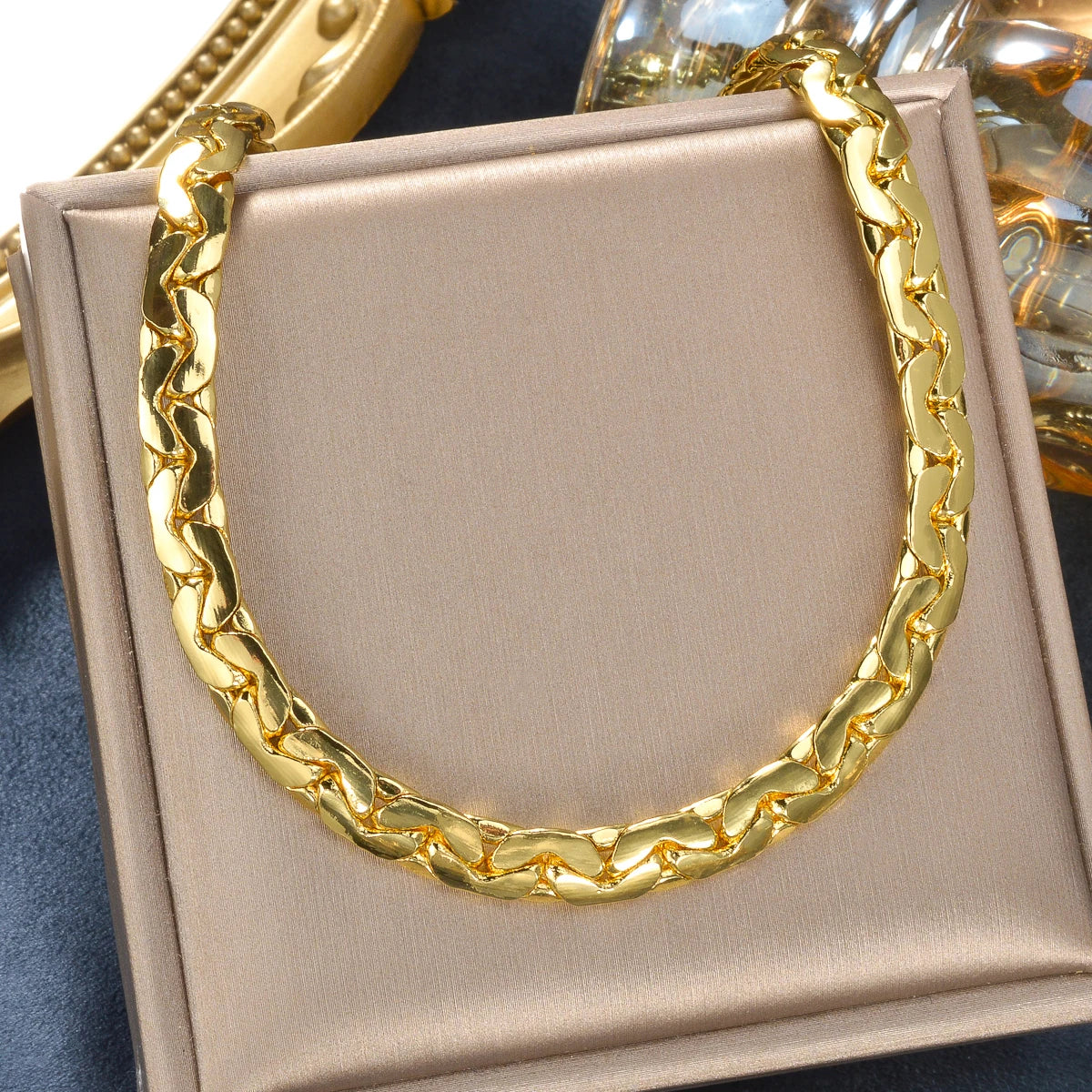 Sunny Luxury Copper Alloy Necklace & Bracelet Set