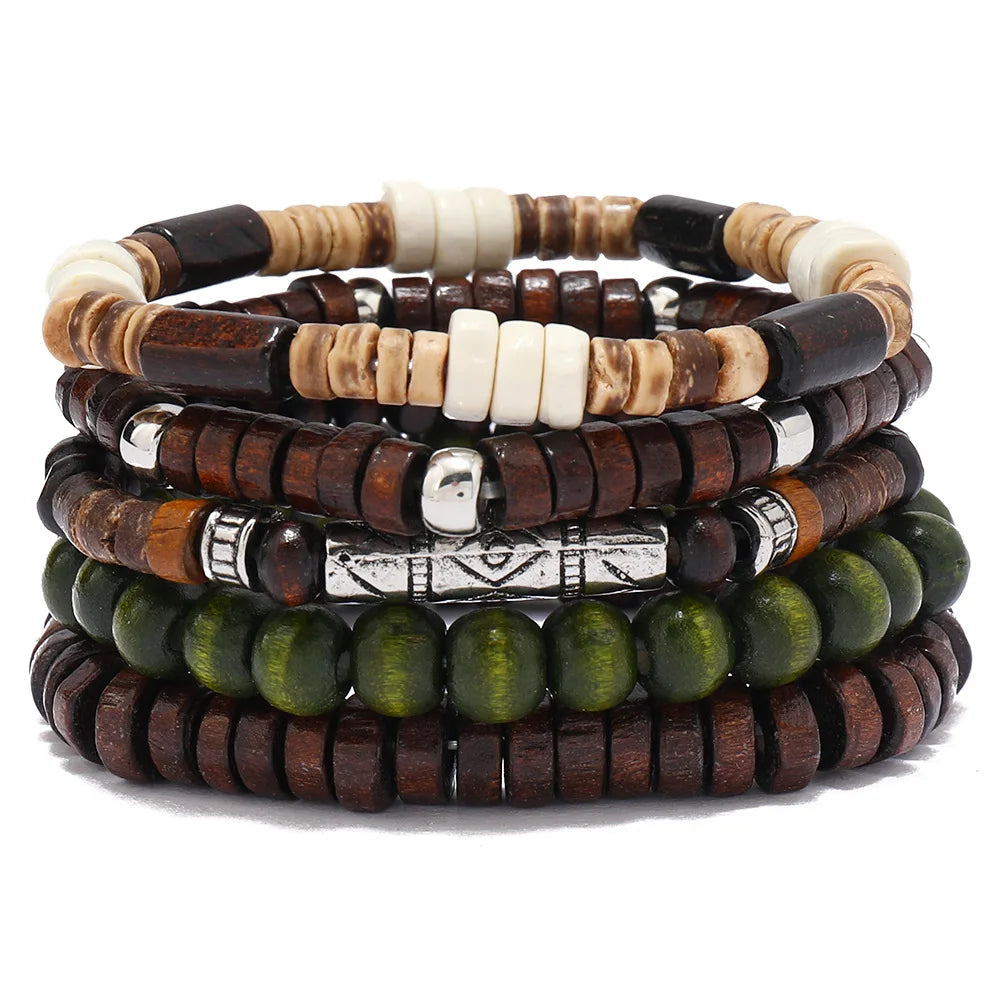 Bohemian Charm Bracelets Set