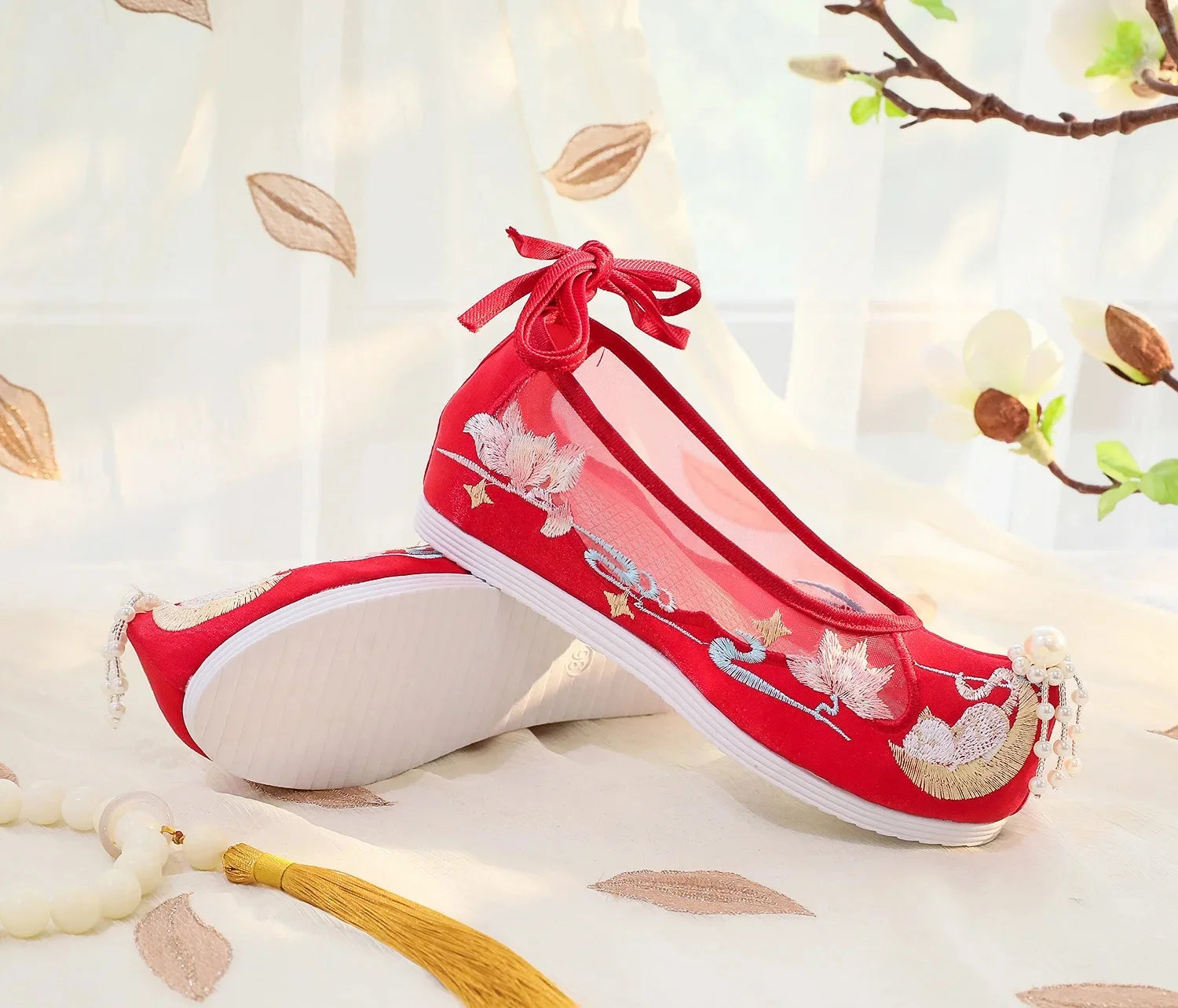 Chasing Moon Hanfu Cotton Shoes