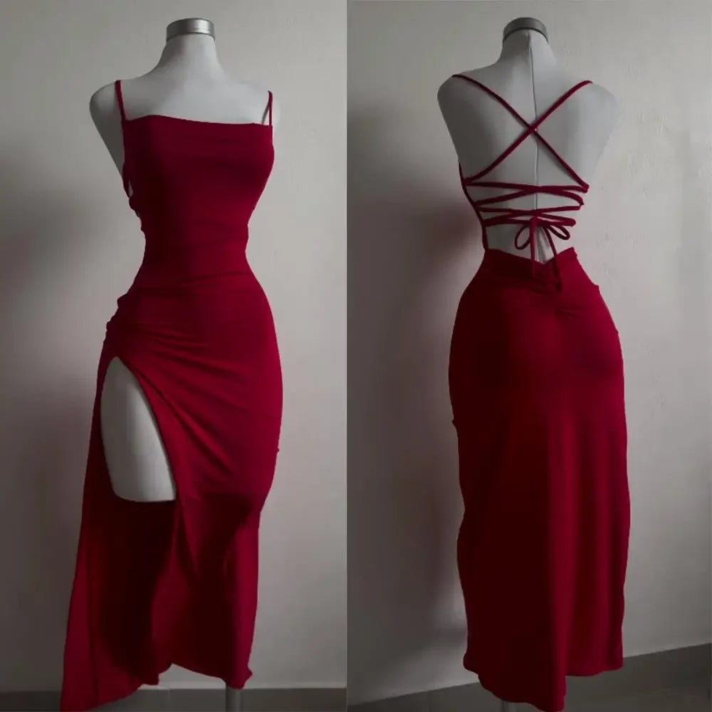 Summer Halter Spice Girl Mini Dress