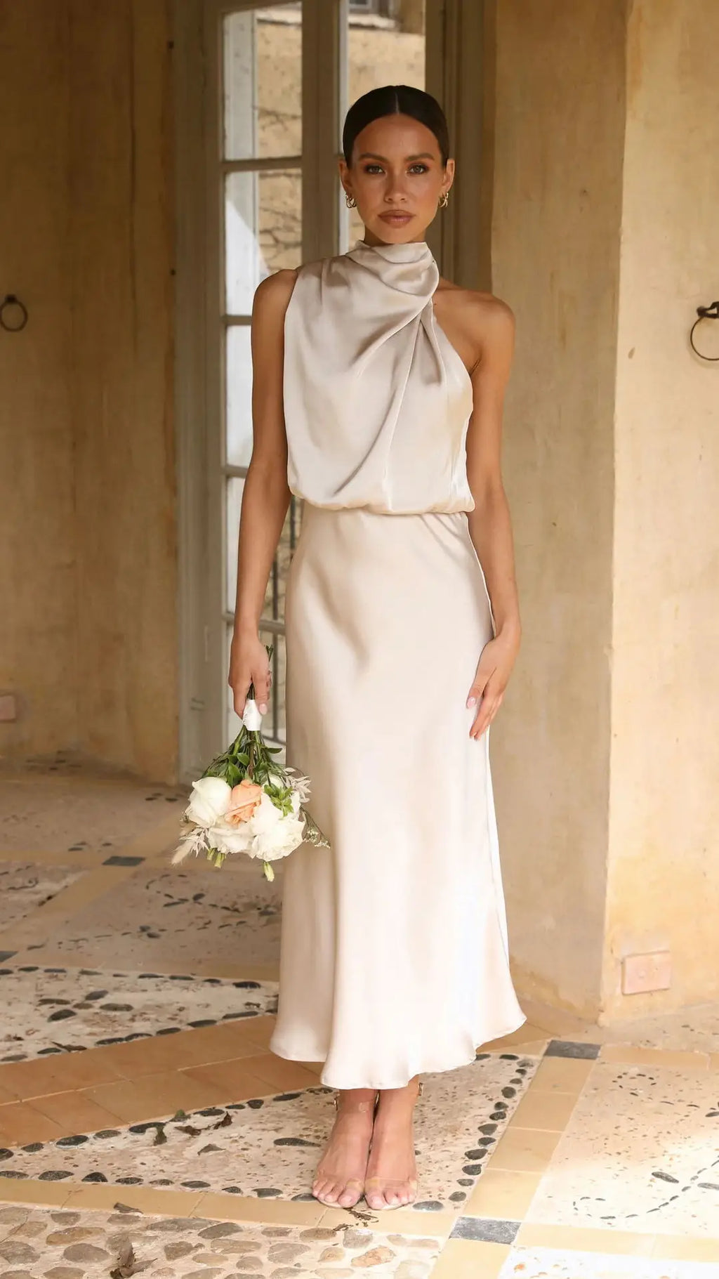 Summer Women's Sleeveless Party Long Dress