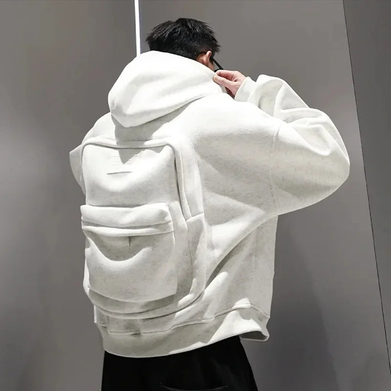 American Style Casual Loose Men’s Hoodie – Spring/Autumn