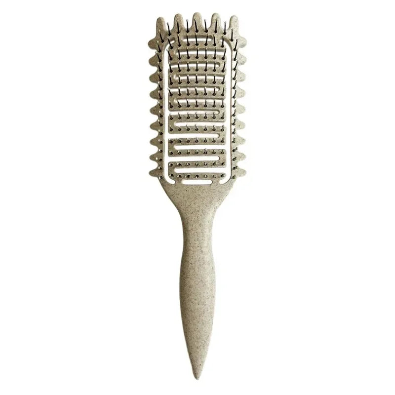 Curl Define Styling Brush – Hollow, Detangling, Wet & Curly Hair, Curls Shaping Tool