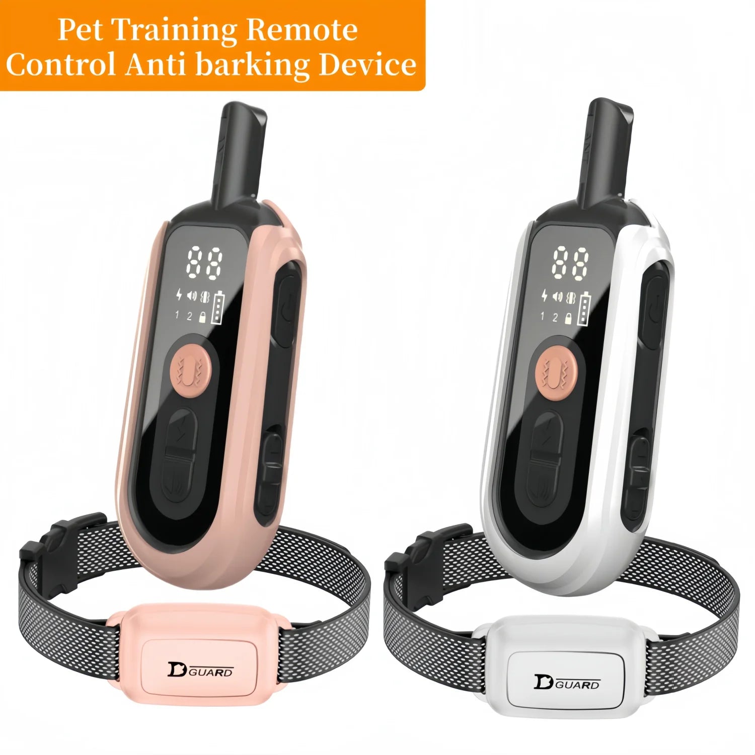 YHLC Automatic Anti-Bark Dog Collar – 3300ft, Rechargeable, Electric Training