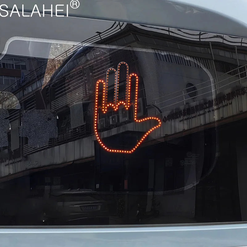 Hand Gesture LED Finger Light for Car with Remote