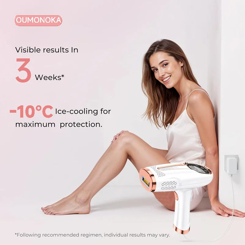 Flashes 3-in-1 IPL Laser Hair Removal – Painless Home Device for Women