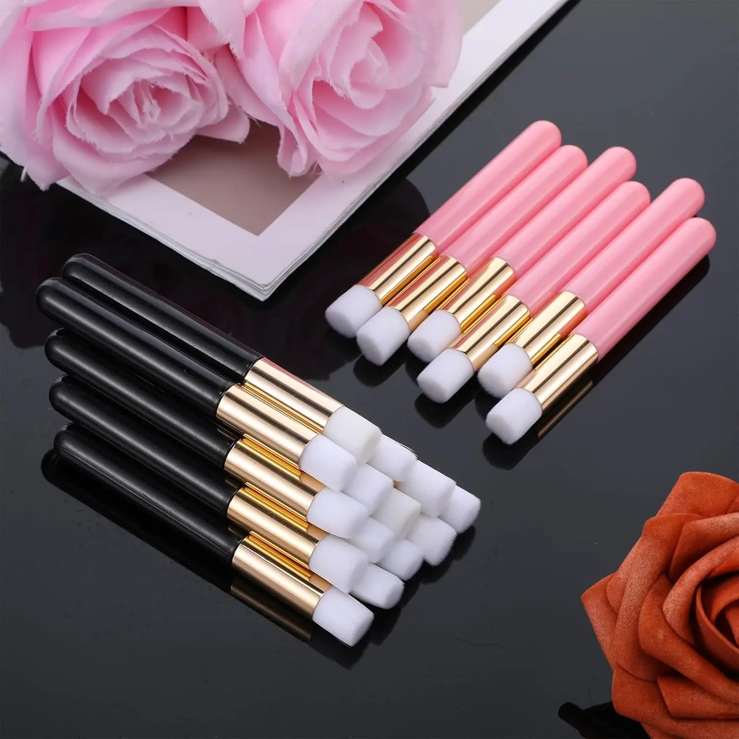 80PCS Lash & Nose Brushes – 2-in-1 Extension Shampoo & Pore Cleaning, Deep Facial Cleaning Set