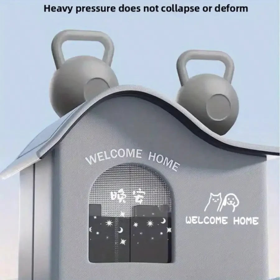 Pet Cooling Bed – Summer Ice House, Air-Conditioned, Small Cats & Dogs, Four Seasons Use