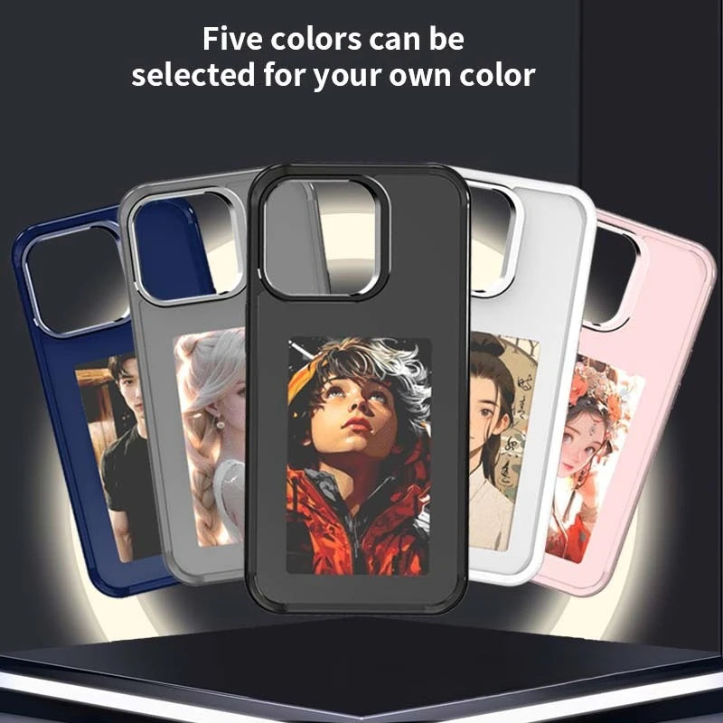 E-Ink NFC DIY Phone Case for iPhone 15/16/17 Pro Max