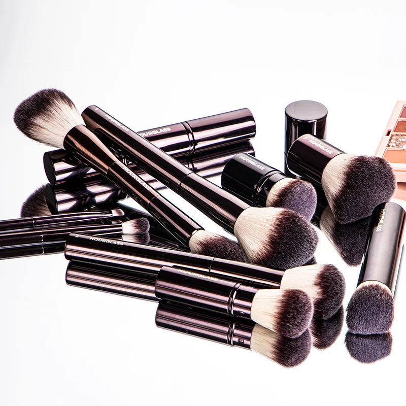 HOURGLASS Makeup Brush Set – Powder, Blush, Foundation, Eyeshadow, Concealer & Lip Brushes