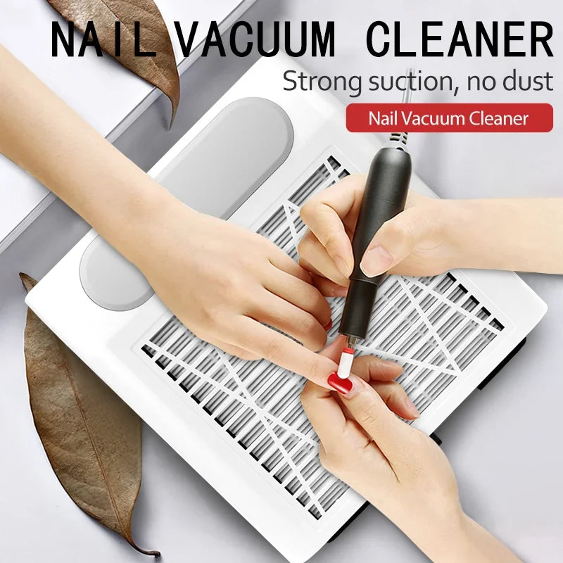 Nail Dust Collector – Powerful Vacuum Fan, Removable Filter, Acrylic Nail Salon Equipment