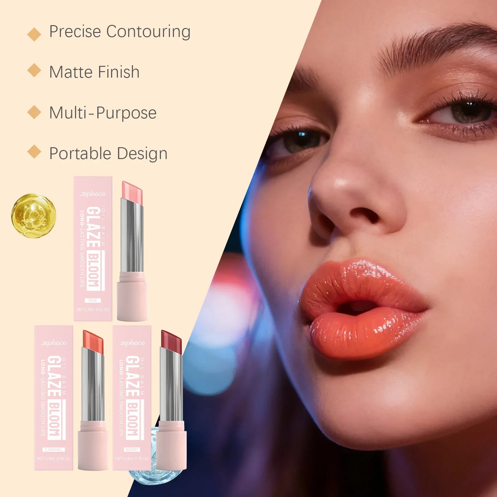 Pink Lip Balm – Hydrating, Moisturizing, Plumping, Nourishing Daily Lip Care