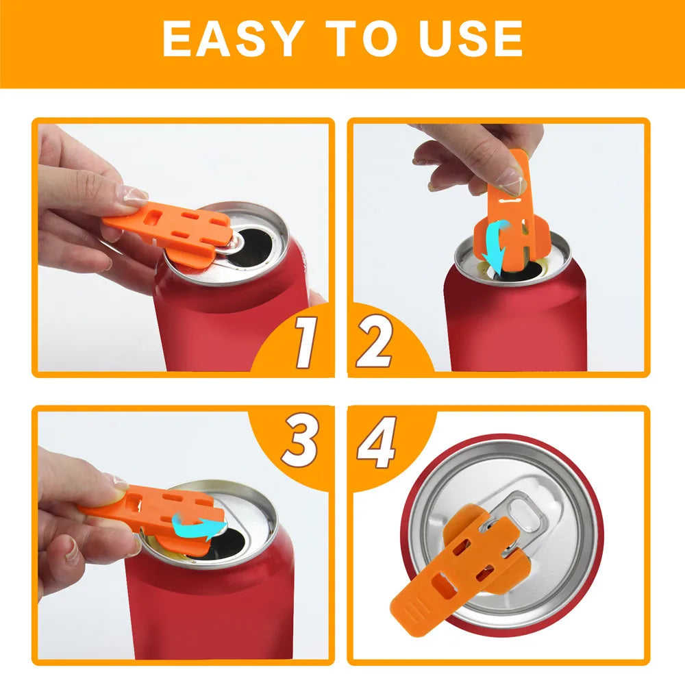 Portable Bottle & Can Opener for Kitchen & Camping