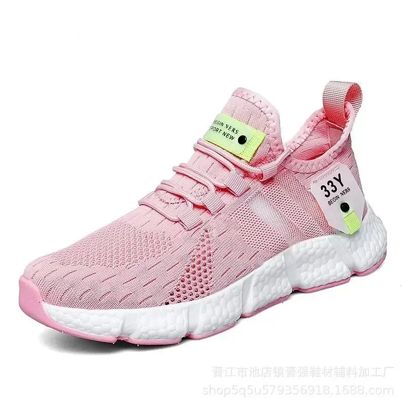 High-Quality Men's & Women's Breathable Running Sneakers – Lightweight Casual Shoes